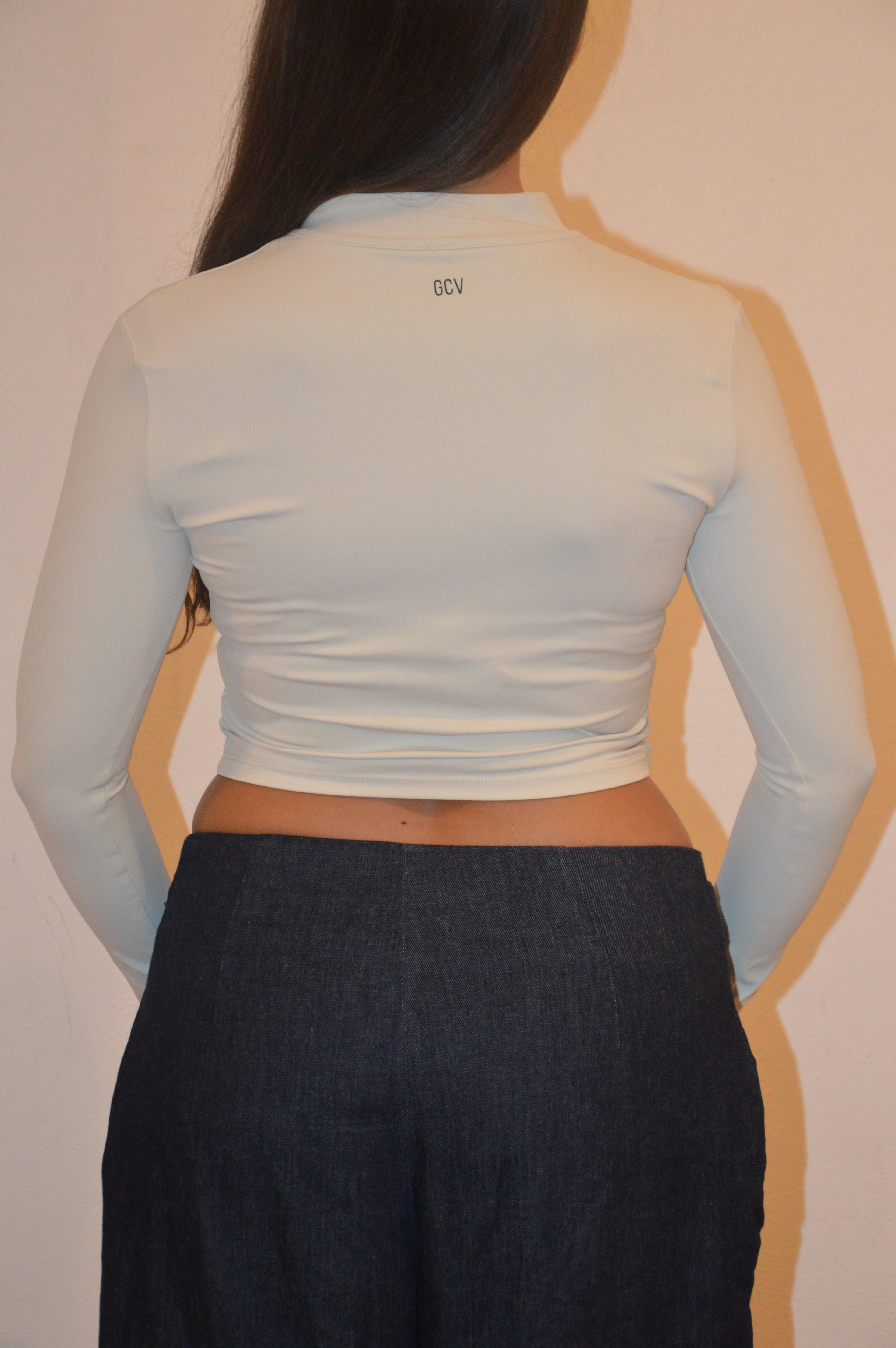 Maglia V-SHAPE cloud dancer